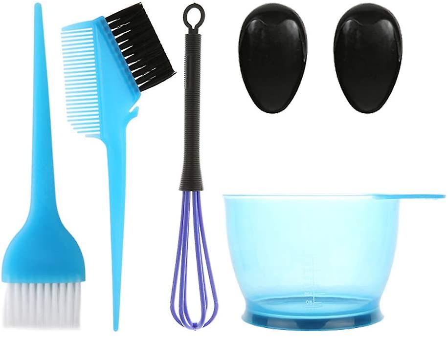 5-piece Hair Coloring Salon Set (blue)
