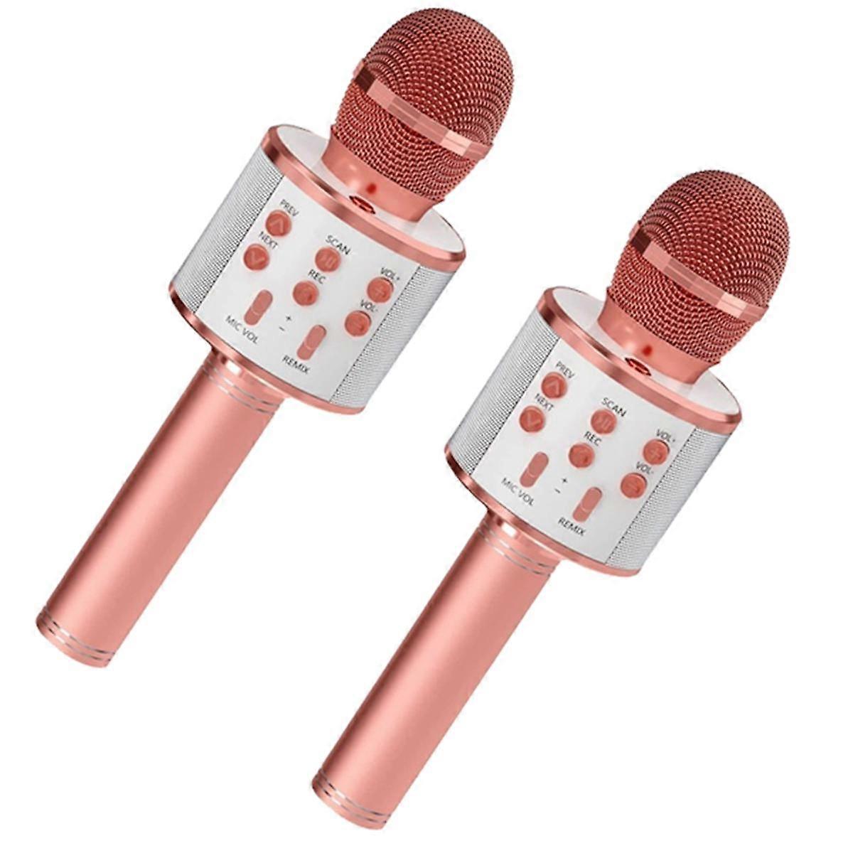 Dětský mikrofon, přenosný ruční bezdrátový Bluetooth, pro chlapce a dívky, dárek k narozeninové oslavě