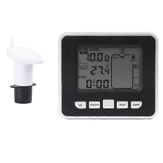 Water Level Sensor Ultrasonic Water Tank Liquid Depth Level Sensor With Display-MXBC