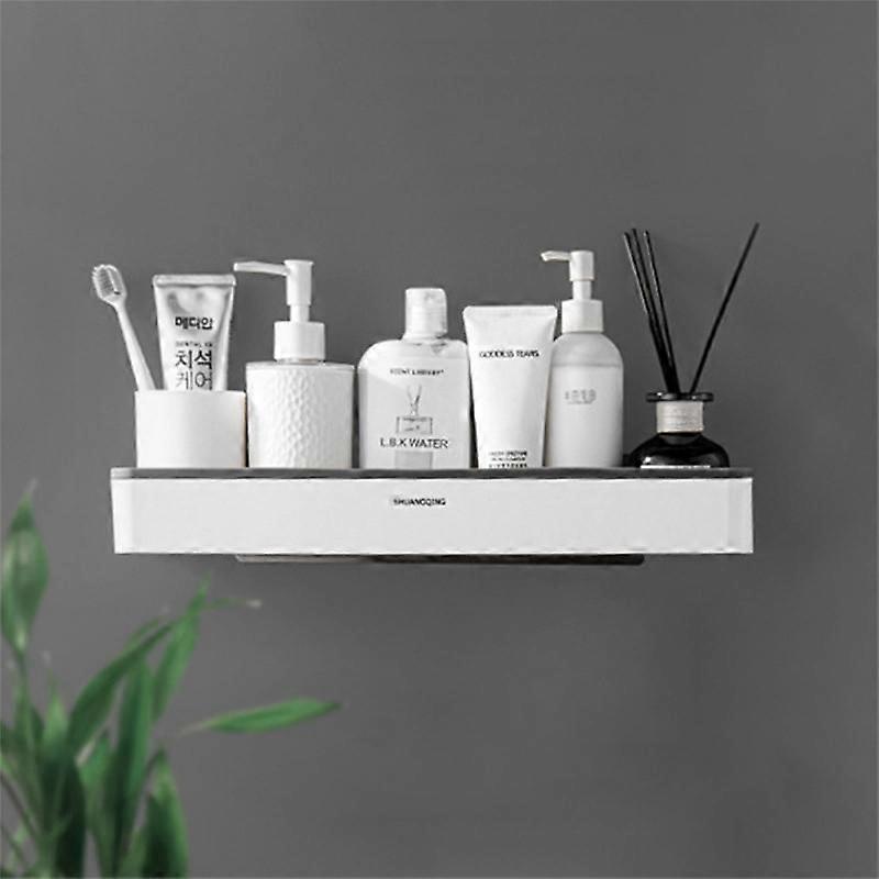 Stable Placement Pc Wall Hanging Guardrail Design Stick Installation Above The Toilet Storage Rack Storage Artifact Abs