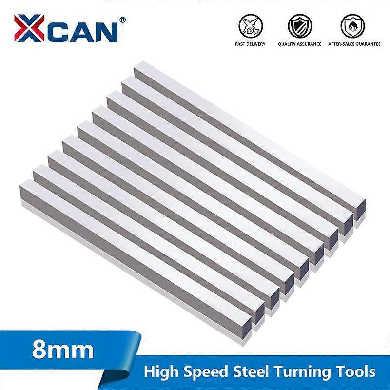 Linear Shaft Rod 8mm High Speed Steel Turning Tools CNC Lathe Turning Tool Bar White Steel Lathe Machining Tools