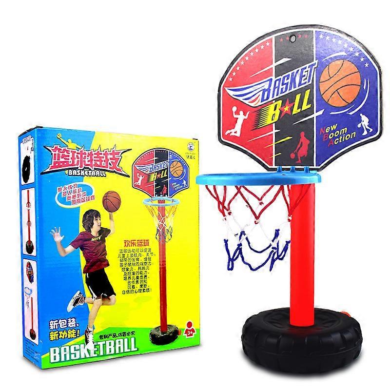 Kids Basketball Hoop and Backboard Set,Wall Mounted with Net Ball and Pump Portable Indoor Outdoor Sport Toys