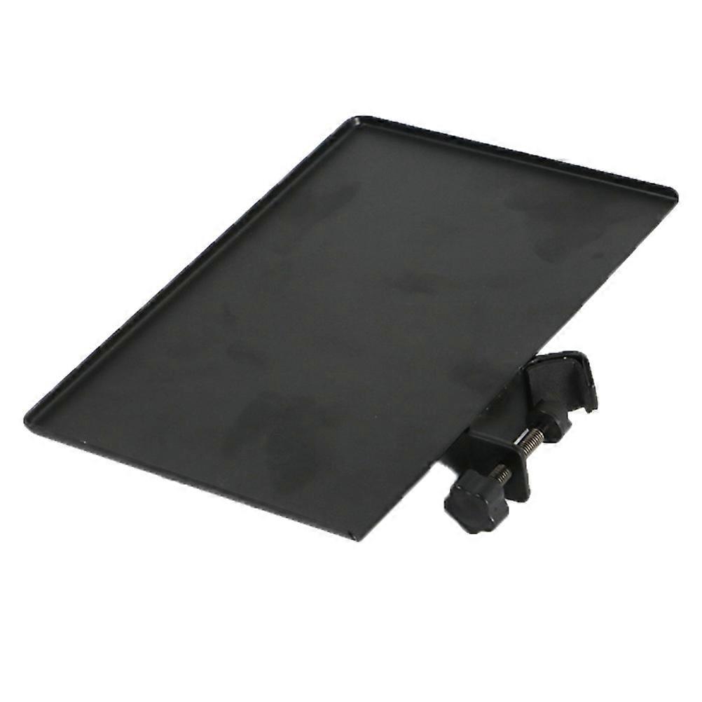 Microphone Stand Accessory Tray ABS Clamp-On Tray for Instrument Stand