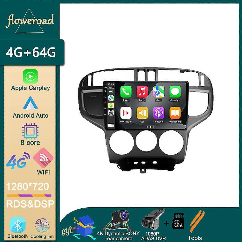 Head Unit Auto Android Car Radio For Hyundai Matrix 2001 2002-2010 Multimedia Player Carplay GPS Navigation Stereo WIFI 2DIN DVD