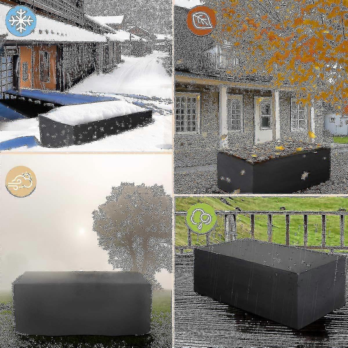 Copertura impermeabile per mobili da esterno, coperture per tavoli da giardino extra large