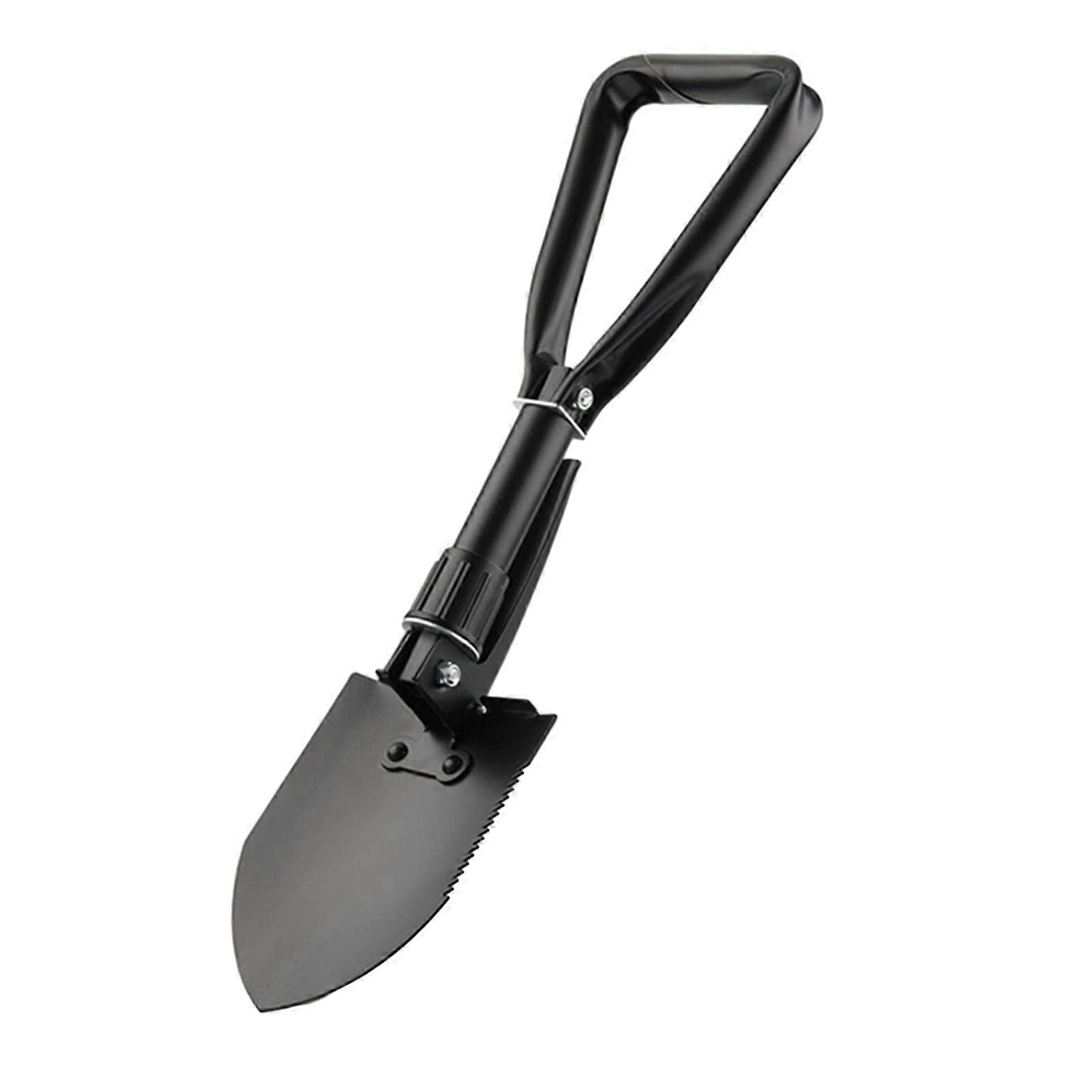 QingHai Multifunctional Military Folding Shovel High Durability Compact Size Portable Camping Digging Shovel Multi-Tool for Backpacking