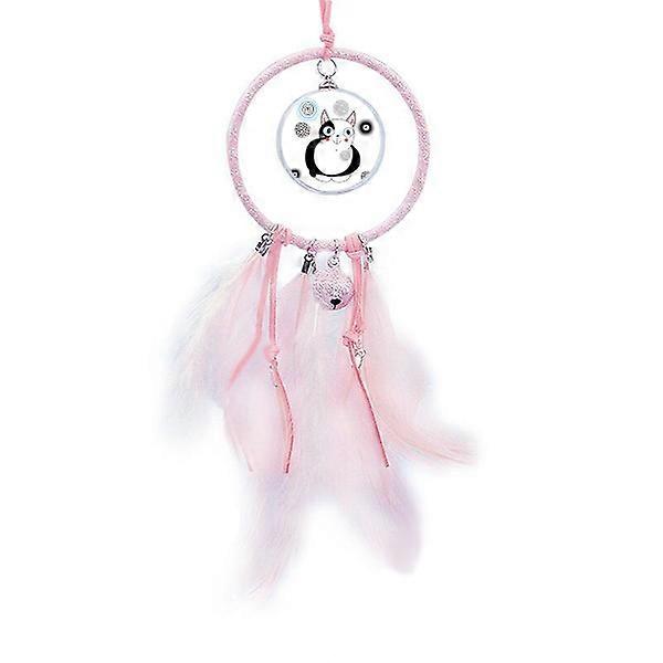 Animal Cute Fat Cat sle Dream Catcher Small Bell Bedroom Decor
