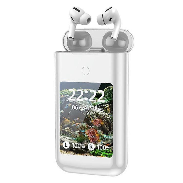 A98 Tela de 2,8 polegadas 8000mAh Power Bank Bluetooth Fone de ouvido sem fio