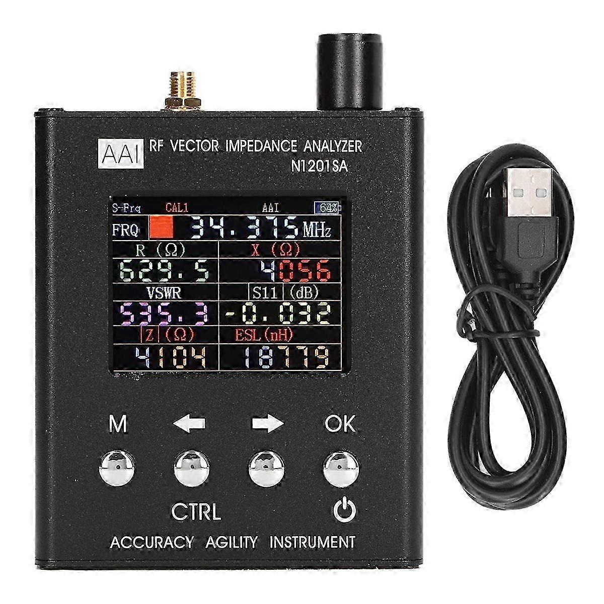 Vector Impedance Analyzer Usb Charging Calibration Function Ant Swr Antenna Tester For Measuring Re