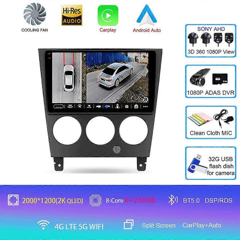 Radio auto Android 14 pentru Subaru Impreza Gd Gg 2002 - 2007 Navigație Multimedia Player Stereo Wifi + 4g Video Head Unit Bt Dsp Dvd