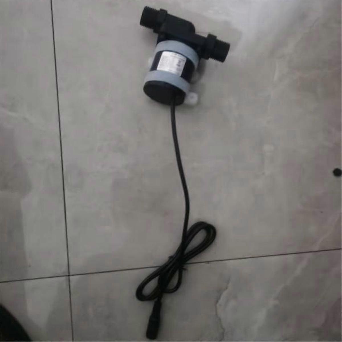 Anself Pompe à Eau Intégrée 12V 5W Solar Power Brushless Batterie De