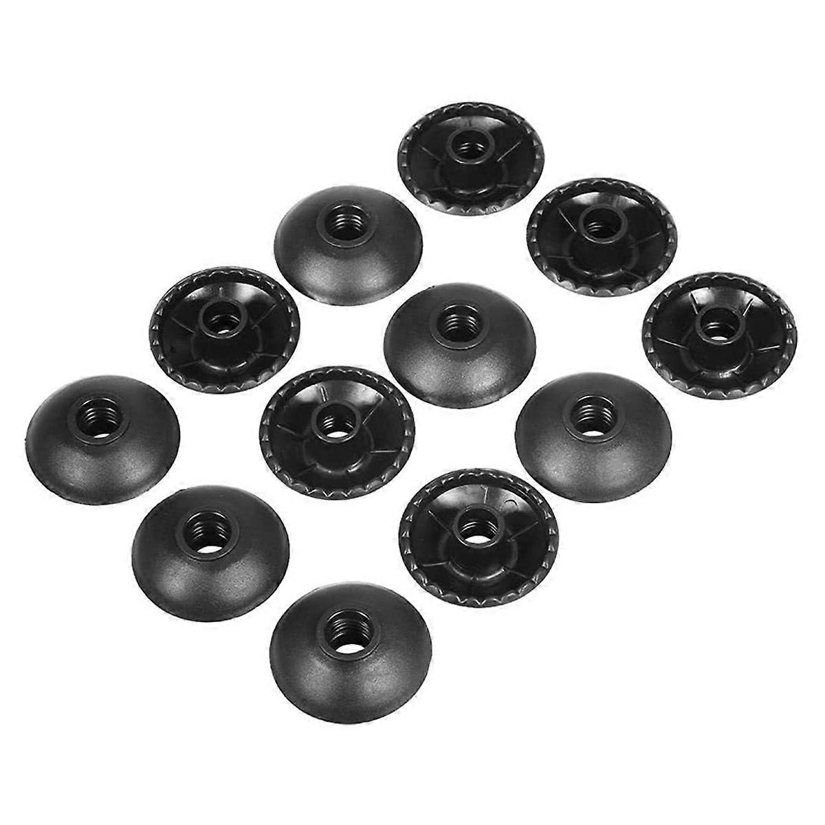 12pcs Round Hiking Walking Stick Baskets Tips, Trekking Pole Walk Stick Cane Replace Tips Accessory