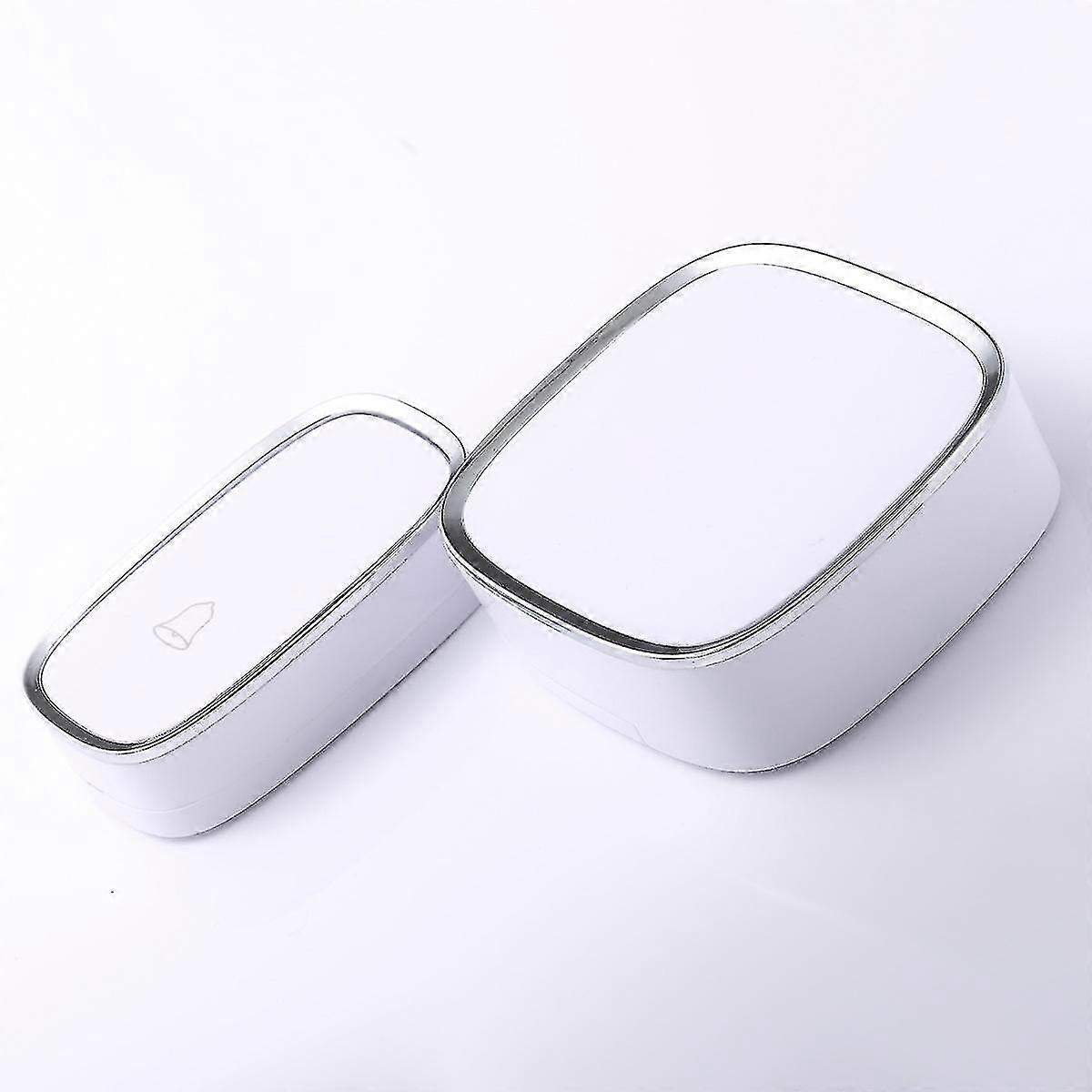 Wireless Doorbell With 1 Transmitter And 1 Plug-in Receiver