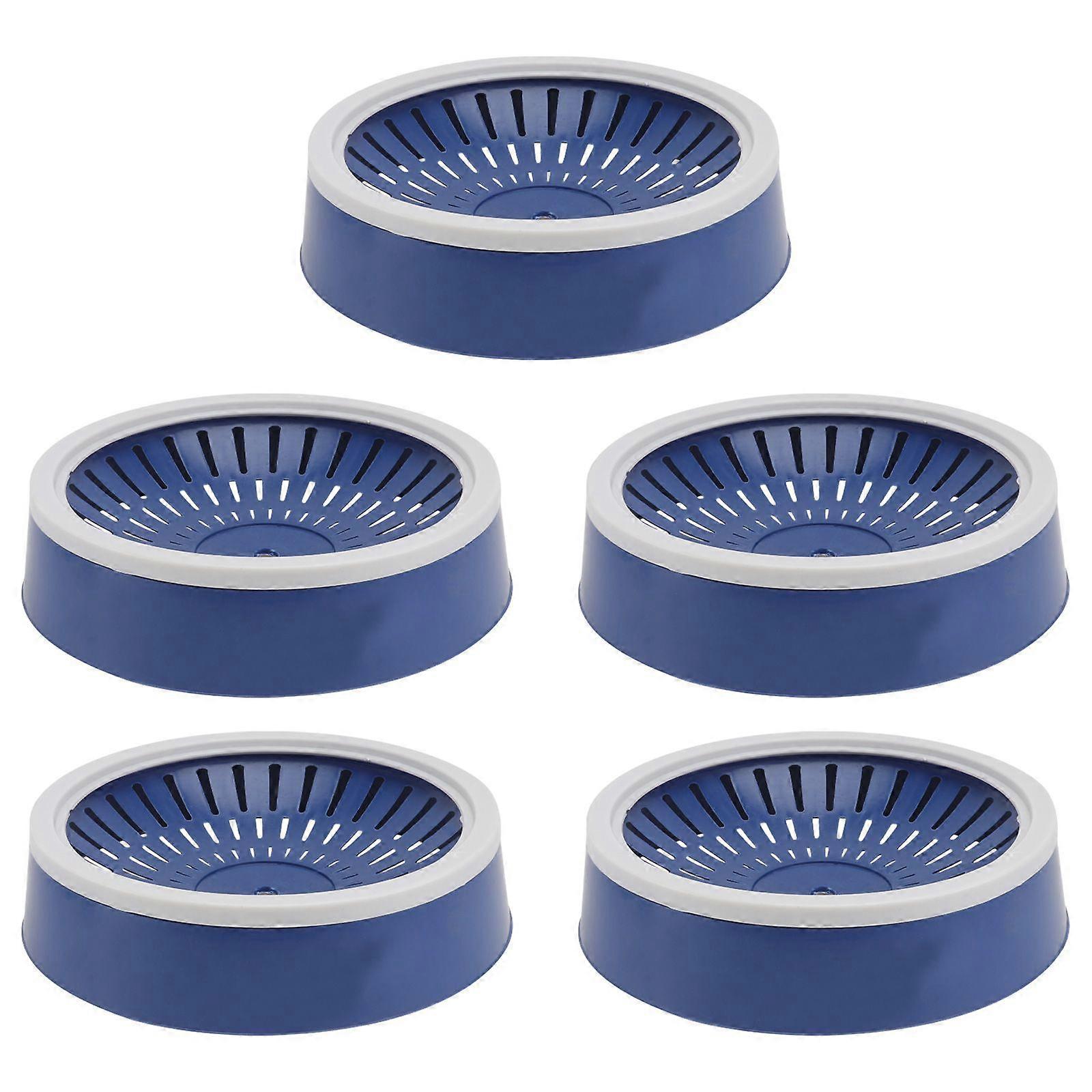 5pcs Pigeon Nest Bird Egg Pet Nest Pet Supplies Bird Incubate Nest (White Blue)