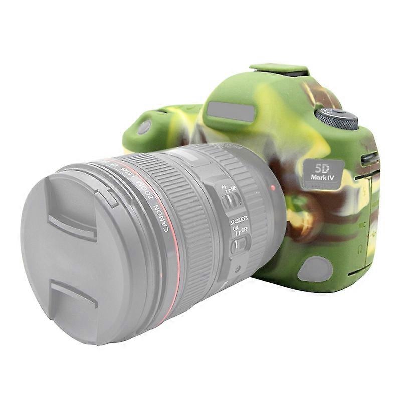 (New arrival) PULUZ Soft Silicone Protective Case for Canon EOS 5D Mark IV