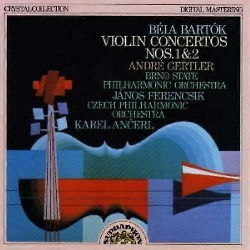 Bla Bartk Bartk Violin Concertos Nos. 1 amp 2 CD