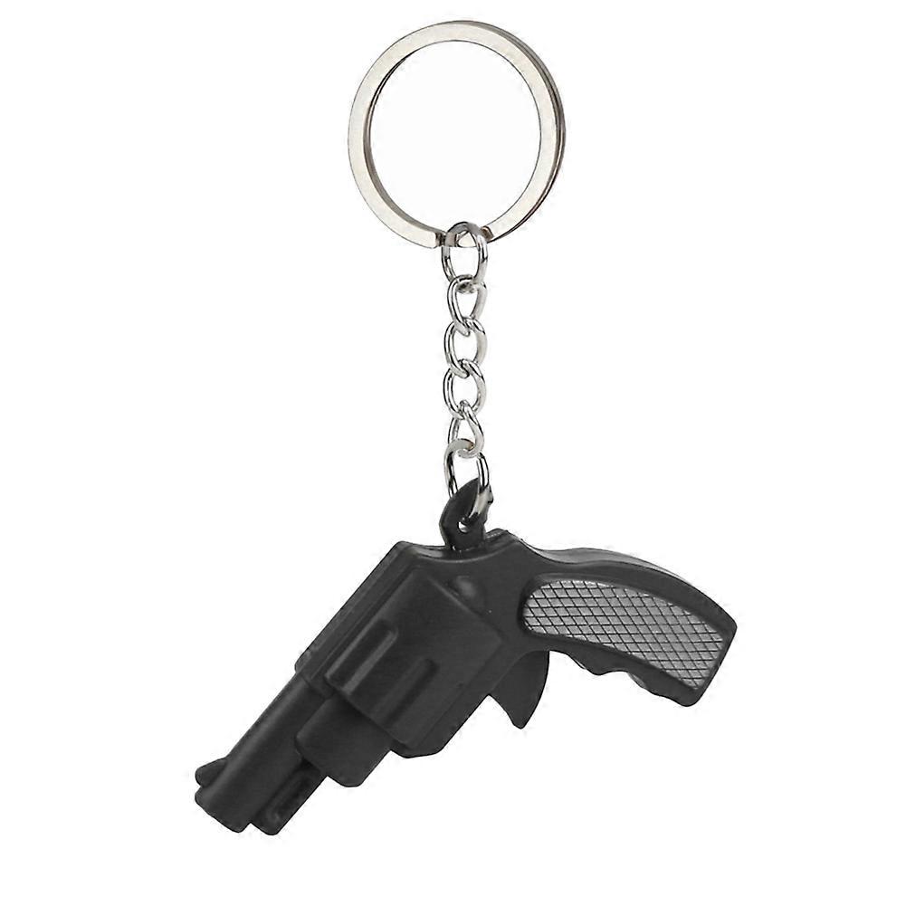 Original Premium Exquisite Key Ring Ornament Decoration Accessory with LED(Black)