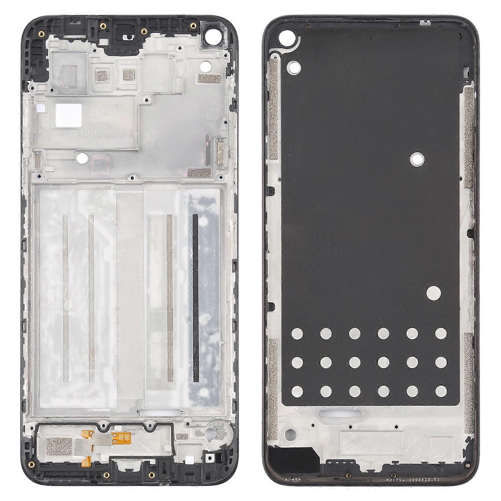 Front Housing LCD Frame Bezel Plate for LG K61 LMQ630EAW LM-Q630EAW LM-Q630