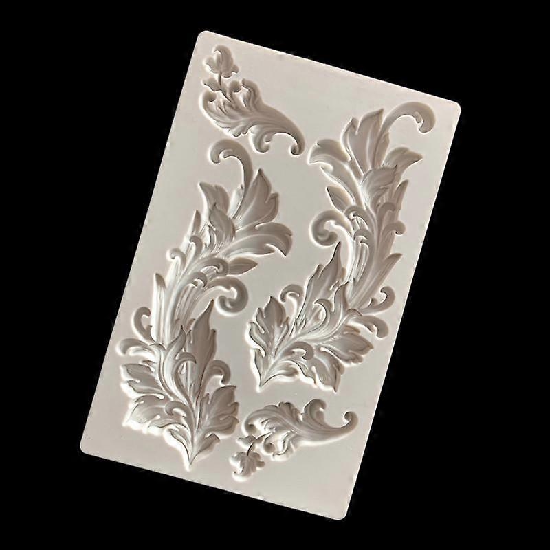 European retro embossed lace texture fondant cake edge decoration drop plastic mold chocolate mold