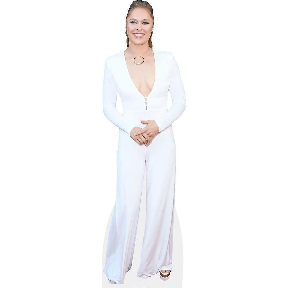 Ronda Rousey (Jumpsuit) Cardboard Cutout (lifesize OR mini size). Standee. Stand Up.
