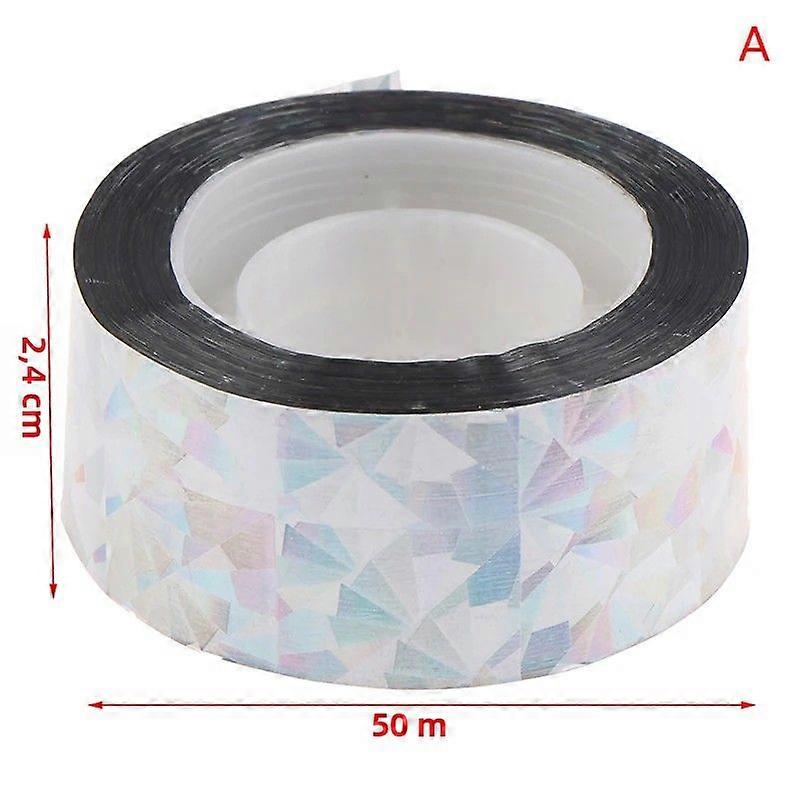 50M/110M Bird Repellent Tape Hearing Protection Tape For Scare Away Birds And Foxes In Gardens And Farms