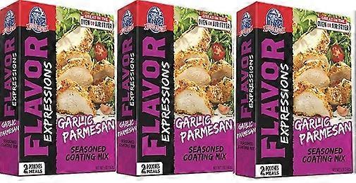 House Autry Flavor Expressions Garlic Parmesan Seasoned Coating Mix 3 Pack