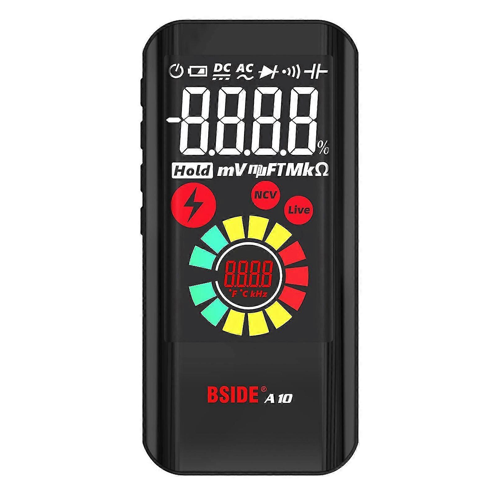 Bside A10 Mini Smart Digital Multimeter Ncv Multifunktionstester Voltmeter AC / DC Spannung Widerstand Kapazität Frequenz Diode Messung