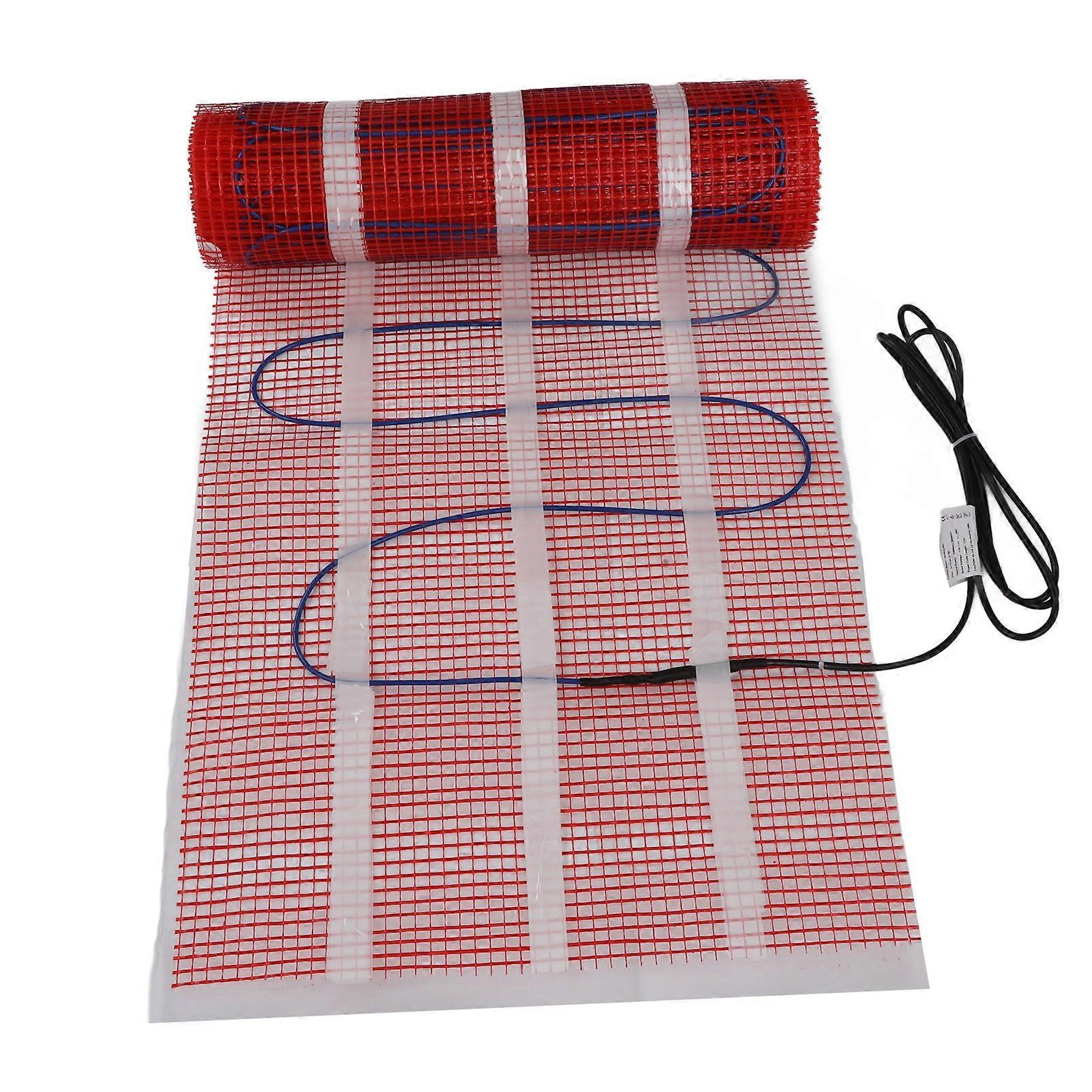 סט מערכת חימום תת רצפתי מחצלת תת רצפתית בקר טמפרטורה חיישן ערכת צינור הגנה 110V IP20