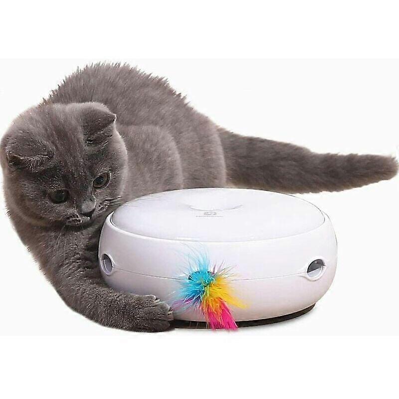 Interactive Cat Toys for Indoor Cats - New & Improved Cat Feather Toys