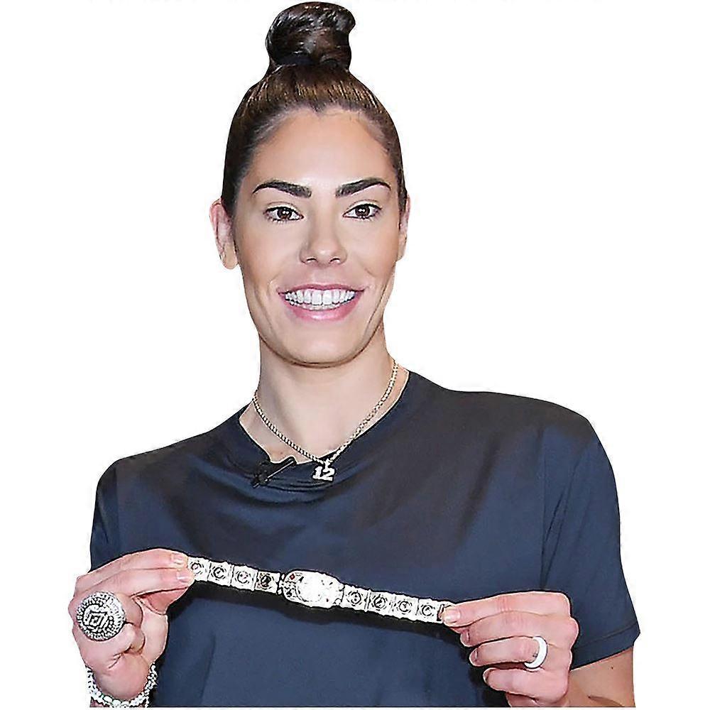 Kelsey Plum (Black Outfit) Half Body Buddy Cutout