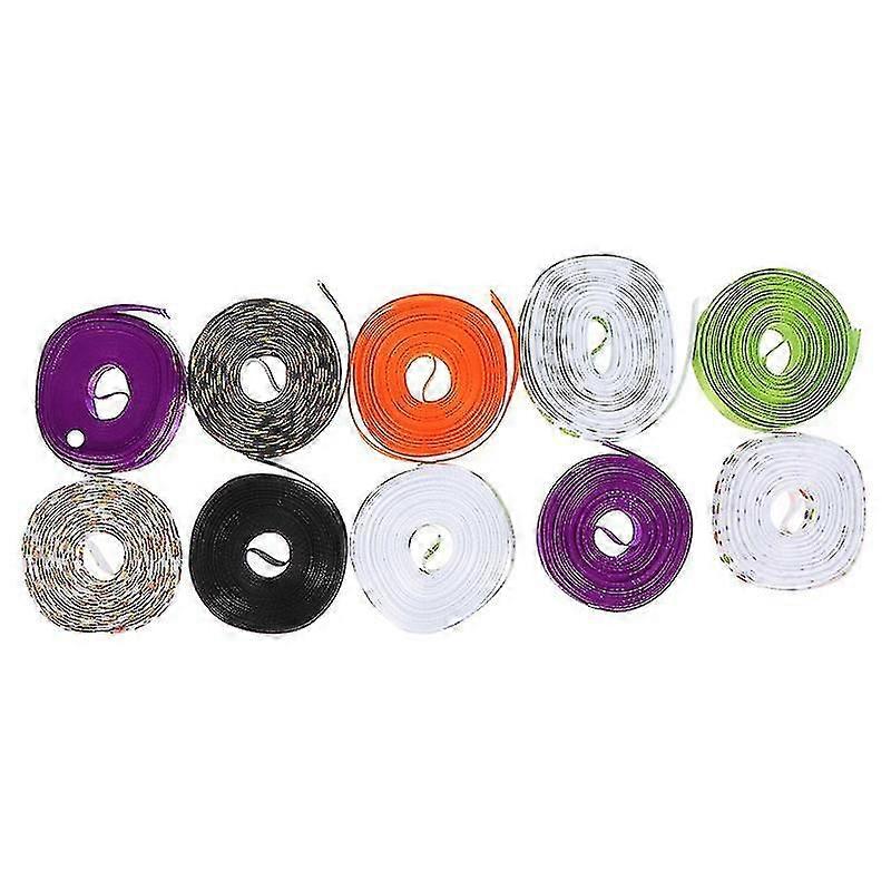 10rolls Gift Packaging Ribbons For Halloween Decorations