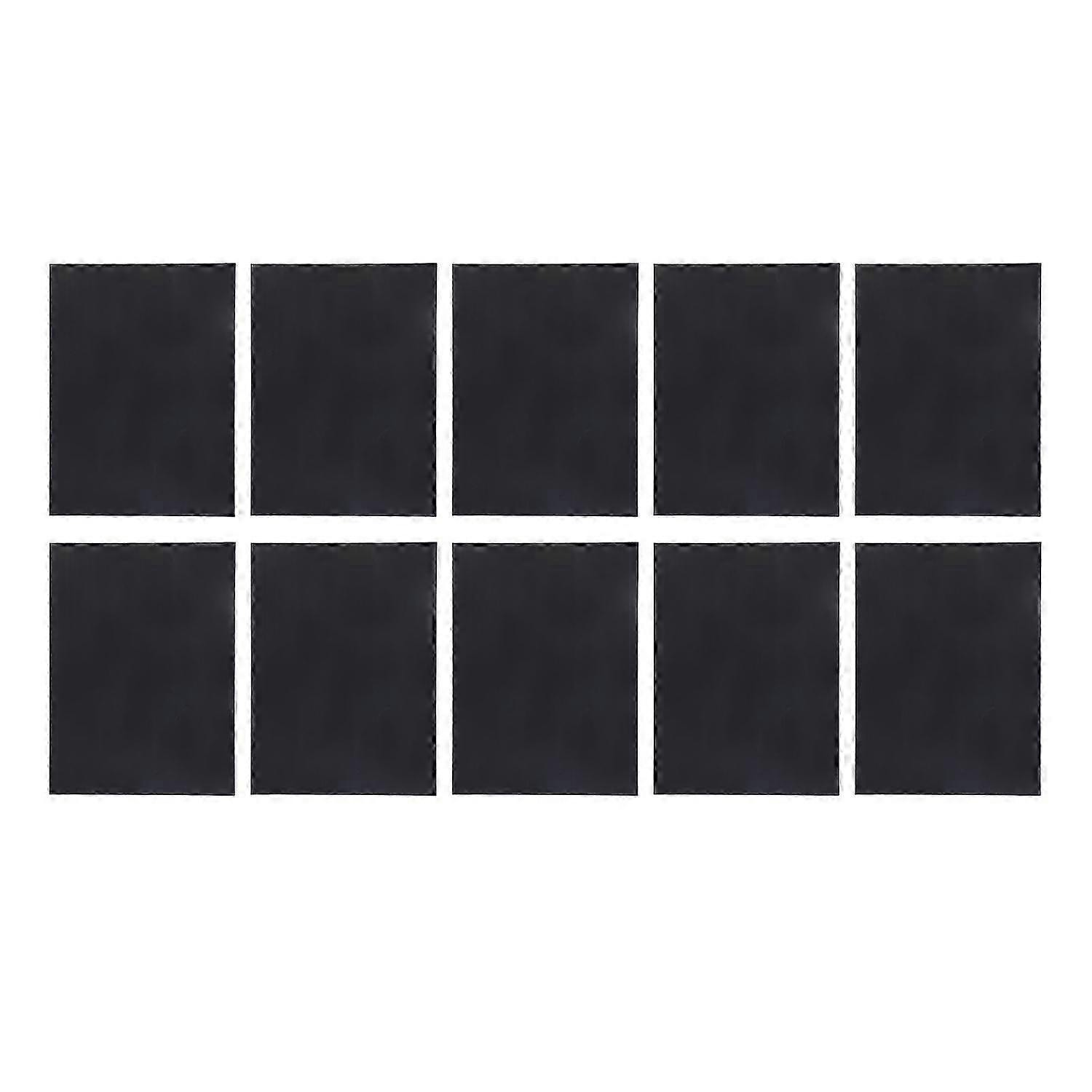10 Sheets Laser Testing Paper 210x285mm Black Double Sided Laser Marking Engraving Machine Test Focu Walkbee A B