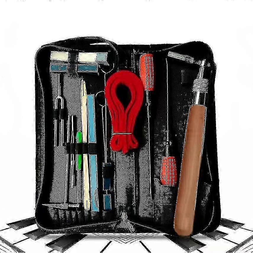 Piano Tuning Kit Professional 16 Piece Piano Tuner Tools