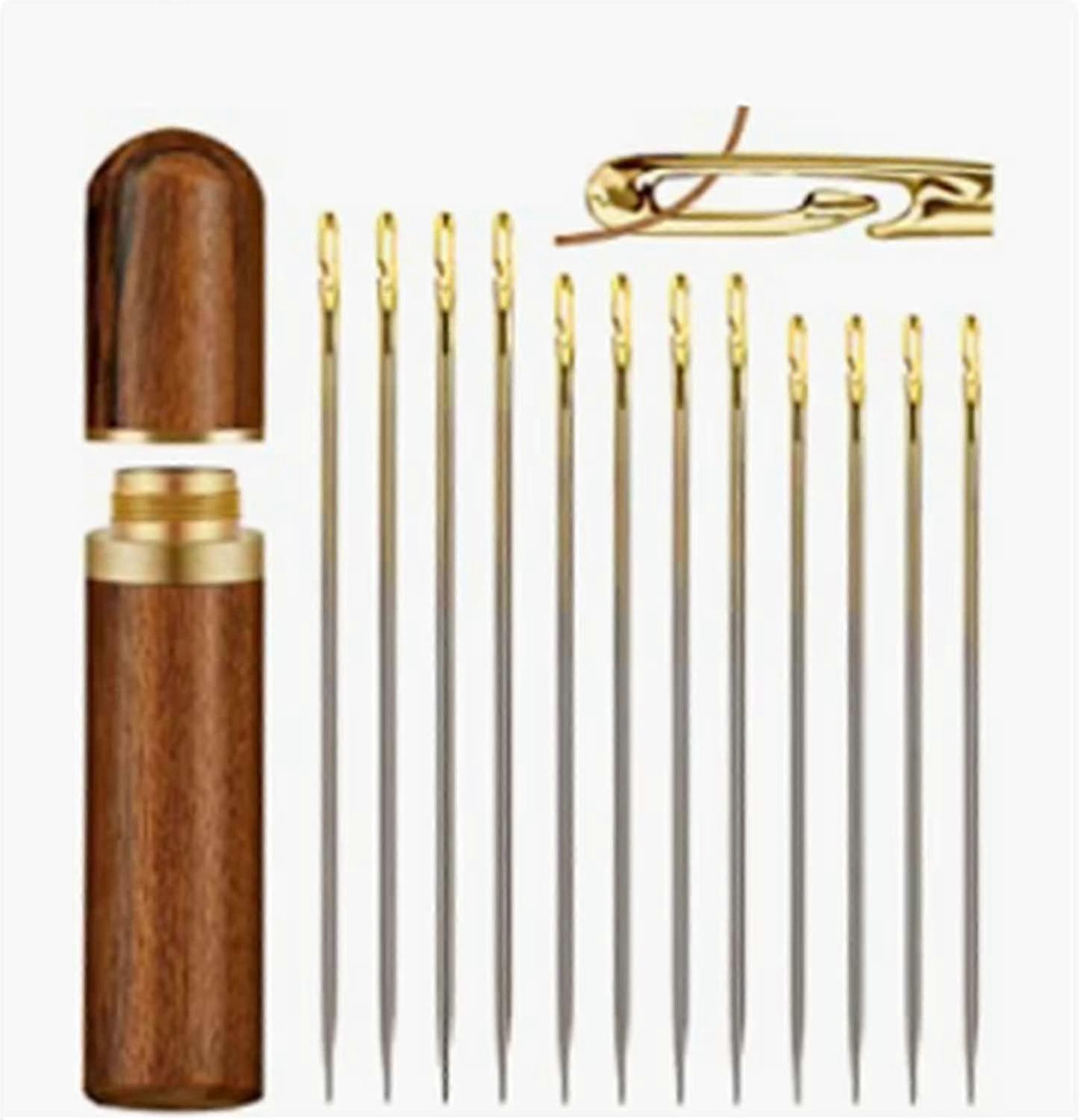 Easy Threading & Blind Hemmer Needles for Handmade Sewing & Embroidery Storage