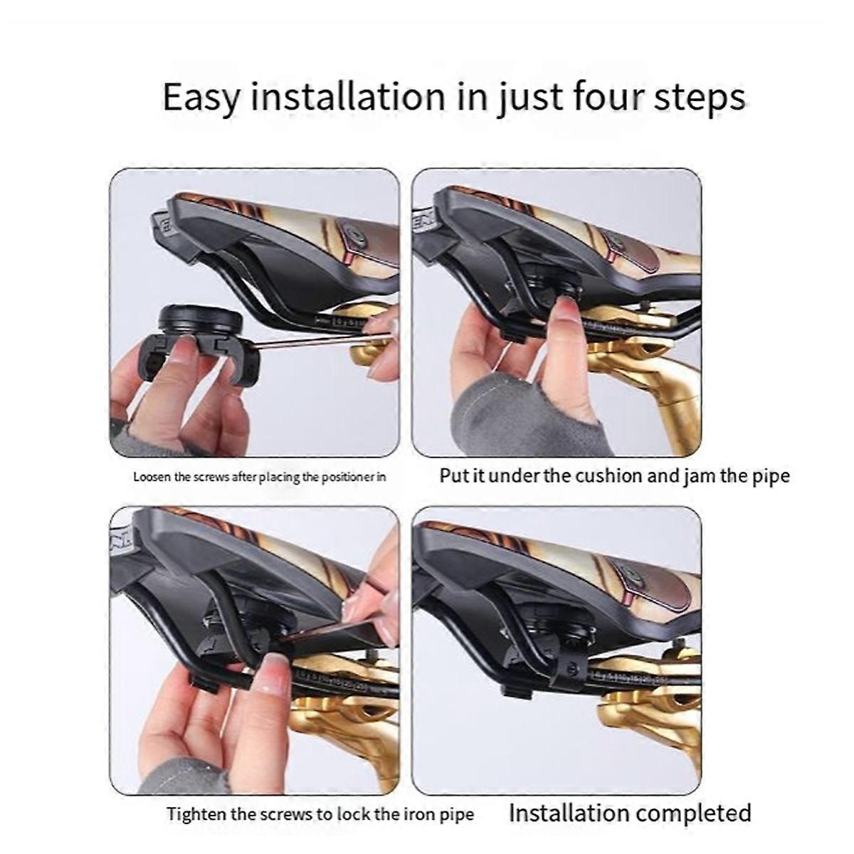 Bike Mount Hidden Bracket For Under The Seat, Bicycle GPS