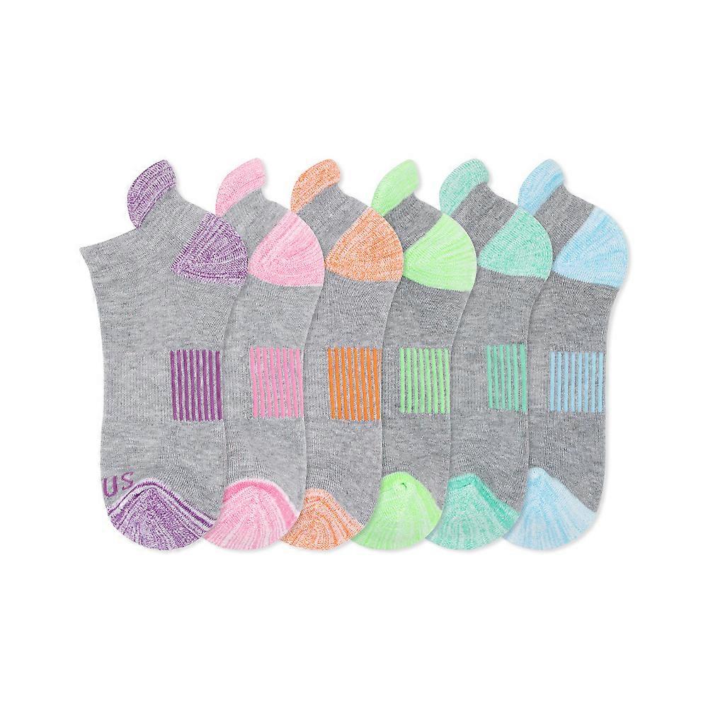 Terry Short Athletic Thickened Socks, Grau 6er-Pack