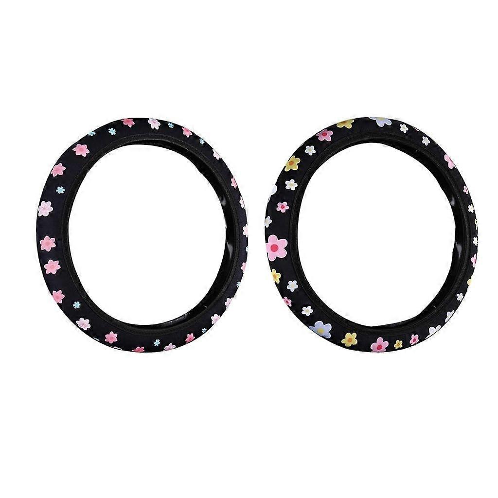 Steering Wheel Cover Soft Comfortable Grip Protector Antislip Wrap for Vehicle