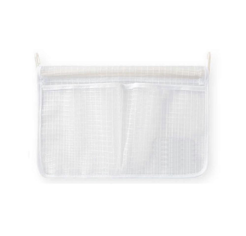 Refrigerator Storage Net Bag Hanging Home Sorting Storage Bag Double Compartment Refrigerator Storage Hanging Bag