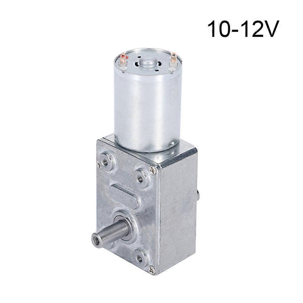 Korkean vääntömomentin nopeudenrajoitin minivaihdemoottorille JGY370 6V / 12V24V käännettävä hidas kierukkavaihdemoottori 6RPM - 150 RPM