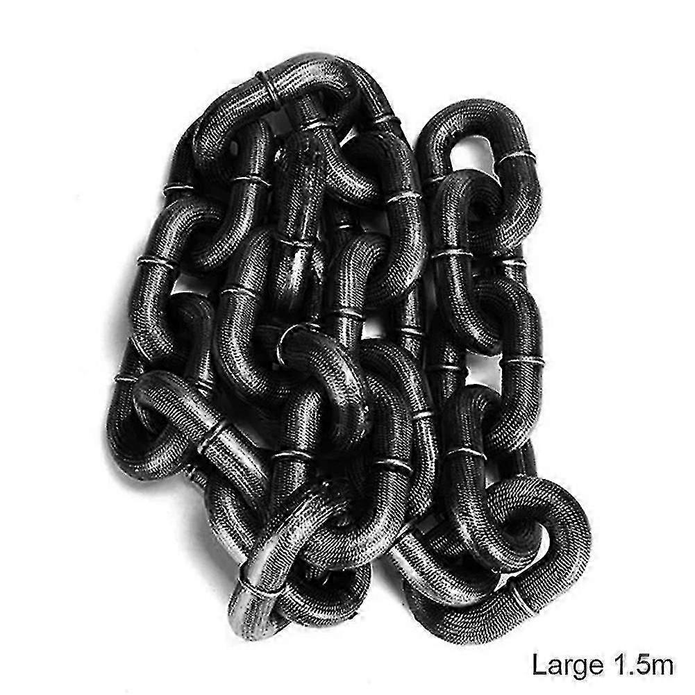 Chaîne en fer simulée pour tractions de chien, laisse multifonctionnelle en corde épaisse, harnais, accessoires pour chiens