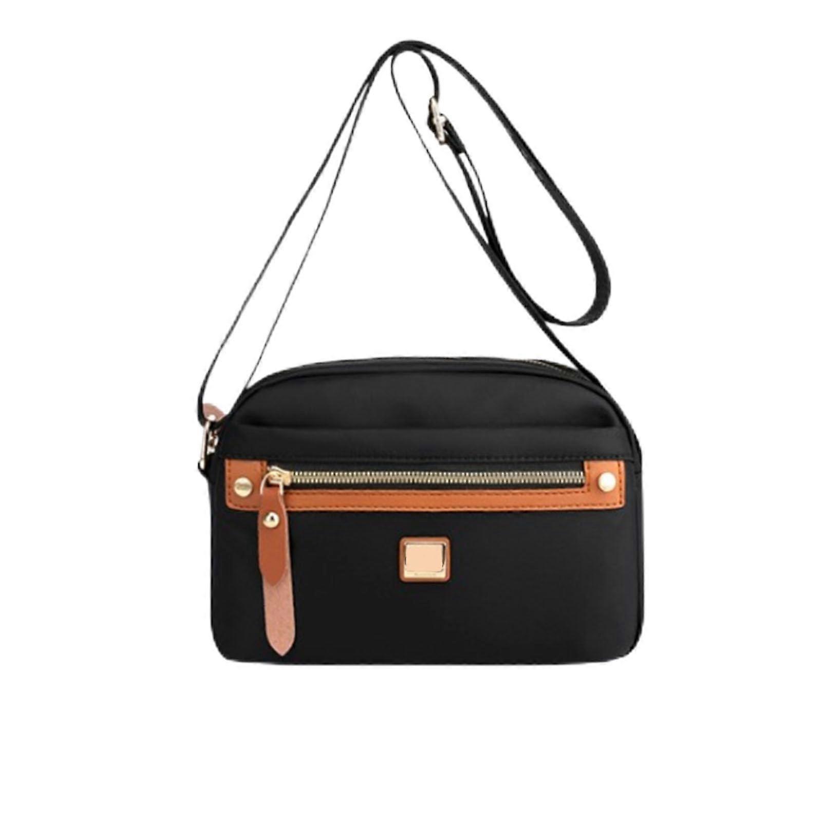 Women's Nylon Crossbody Bag - Water-Resistant, Multi-Pocket Design for Travel, Work, and Daily Use Essentials