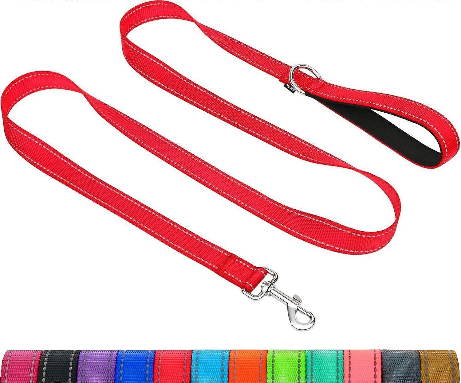 Dog Leash, 2cm wide x 180cm long | Red
