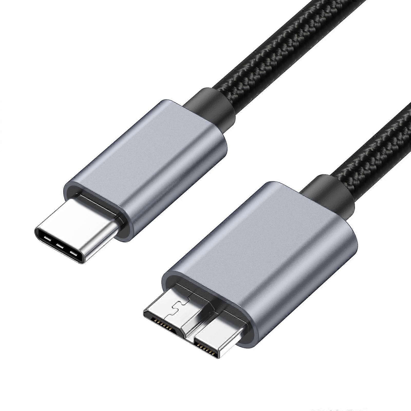 10Gbps USB-C / Type-C 3.1 to Micro B Mobile Hard Disk Adapter Cable