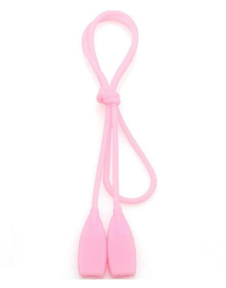 Soft Silicone Eyeglass Strap - Eyeglass Strap Holder for Adults and Unisex, Pink