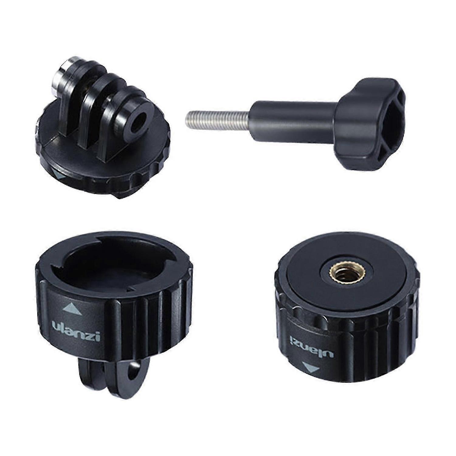 Small Detachable Dual Interface Magnetic Camera Mount Easy Install Fit For GoPro