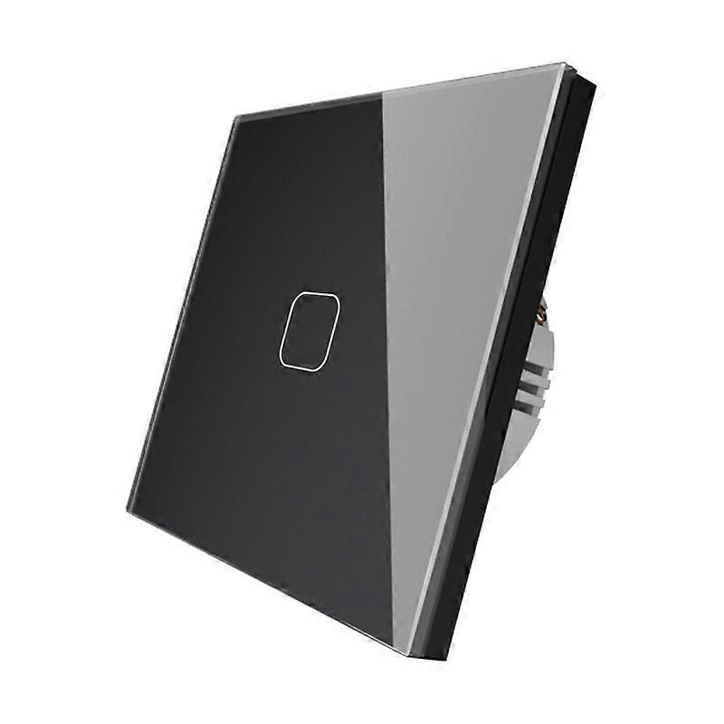 Wireless Touch Switch With Touch Panel, Light Switch With Led Display Light Touch Sensor