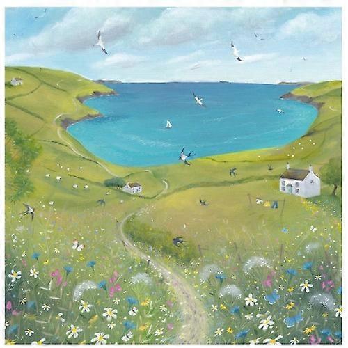 Julia Crossland Along The Coast Path Poster