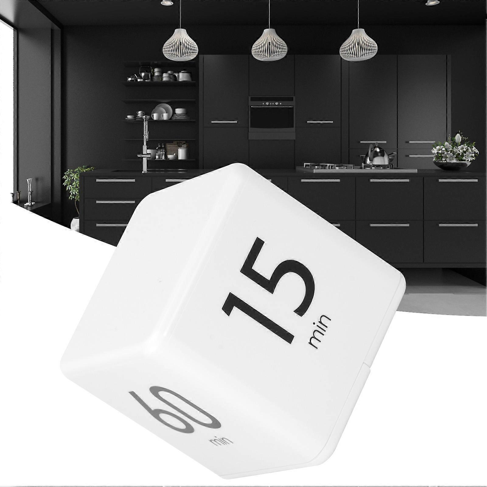 Gravity Sensor Cubic Digital Timer 15-60 Min, 6.5cm, Plastic