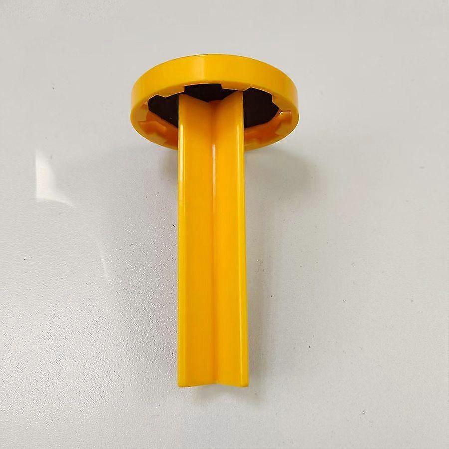 Portable Cue Tip Sander Tool Yellow Billiard Pool Snooker Effective Cue Tip Repair Easy Assembly Umbrella-Shaped Snooker Pool Club Shaper