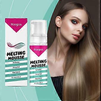 Schmelzender Mousse-Haarstylingschaum – Starker Halt, Kantenkontrolle, keine Rückstände und leichte Textur – Langanhaltender Halt für lockiges/glattes Haar, 100 ml